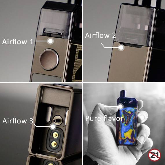 Voopoo NAVI POD Mod - a triple airflow system and a win-win design ...