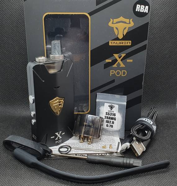 THC Tauren X Pod RBA kit -