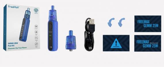 Freemax GEMM 25W POD Kit - одноразовый простак...