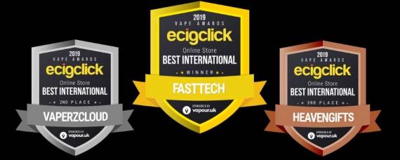 Результаты ежегодной премии Ecigclick Vape Awards 2019...