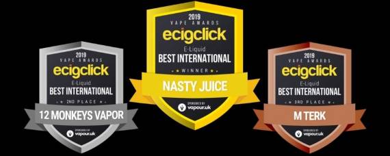 Результаты ежегодной премии Ecigclick Vape Awards 2019...