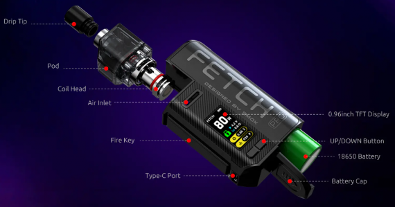 SMOK Fetch Pro POD-mod - мастодонты не теряют хватки...