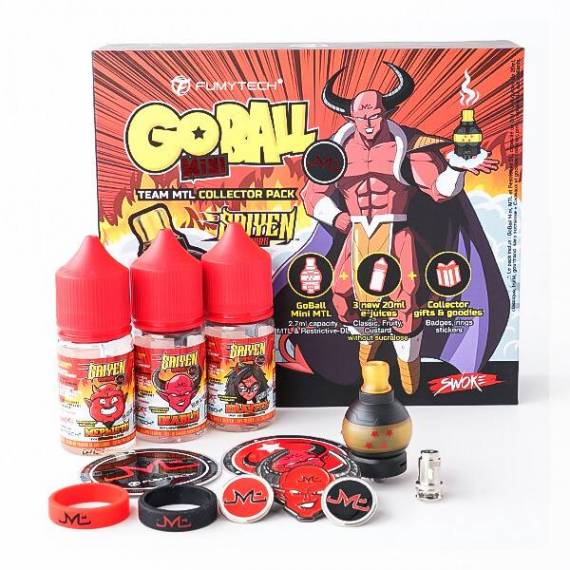 Fumytech & Swoke GOBALL mini MTL tank Collector Pack - коллекционная сигаретная необслуга...