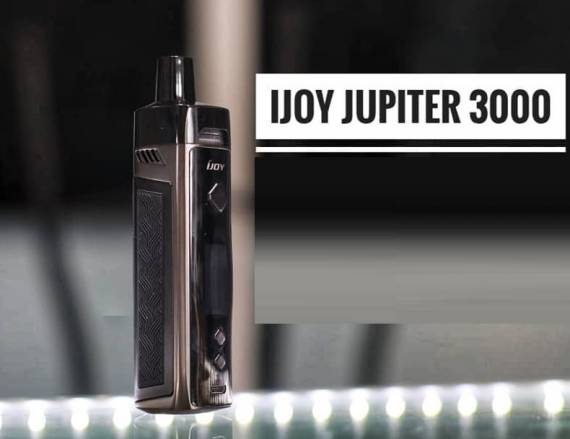 IJOY Jupiter 3000 Kit  - встроенная АКБ и прежний экстерьер...