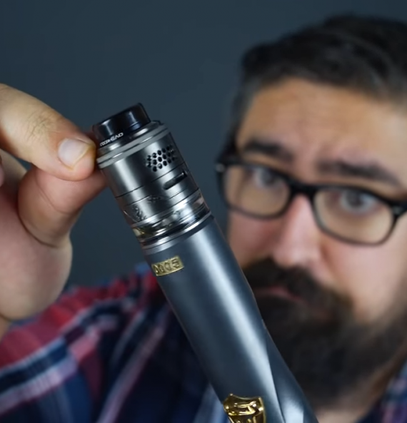 THC TAUREN MAX RDTA  - инновационная база Y и два независимых вида обдува...