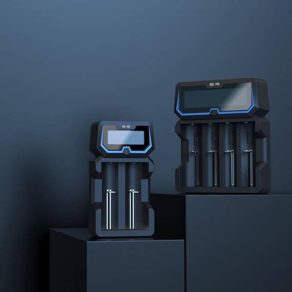 XTAR X2 Charger и X4 Charger - новые ЗУ с оригинальным дизайном и быстрой зарядкой..