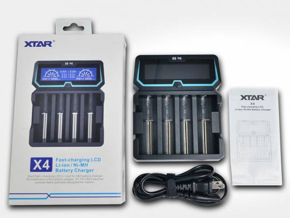 XTAR X2 Charger и X4 Charger - новые ЗУ с оригинальным дизайном и быстрой зарядкой..