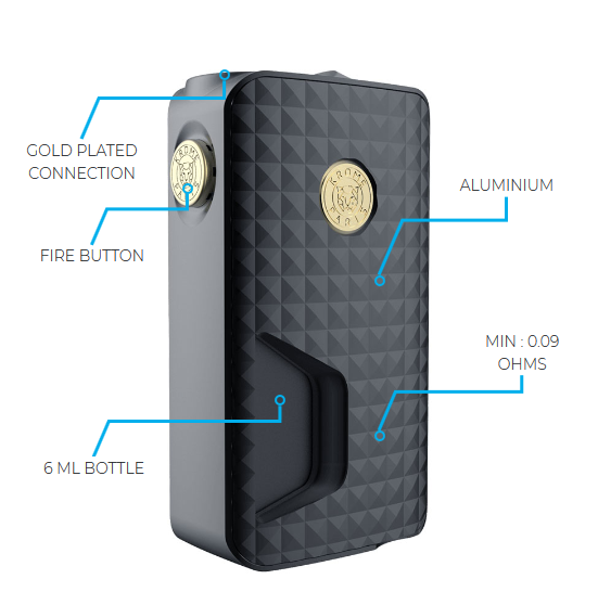 J-Well Krome Squonk Mod - умеют же красиво оформить и грамотно подать...