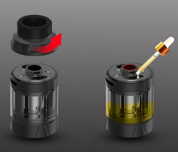 Augvape Intake Sub-Ohm Tank - непроливайка с испарителями на клэптонах...