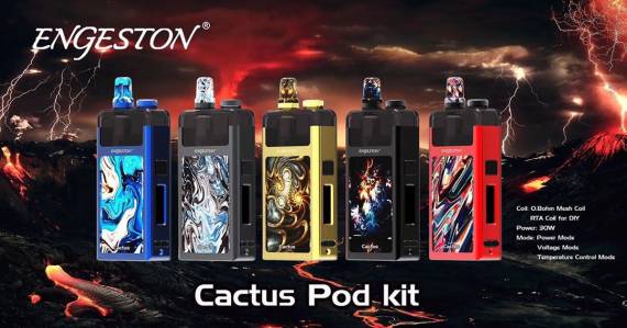 Engeston Cactus pod kit - и хочется, и колется)...