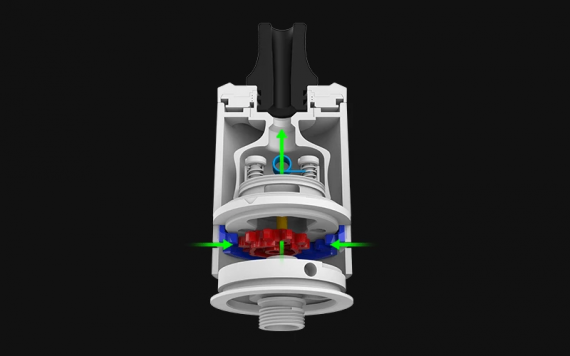 Wotofo COG MTL RTA - колеса крутятся затяжка мутится...