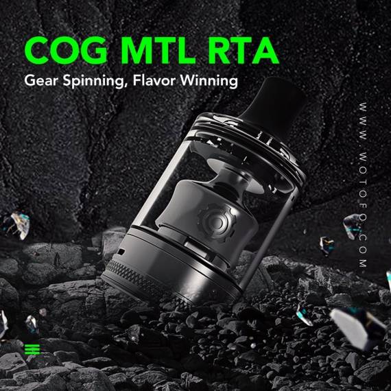 Wotofo COG MTL RTA - колеса крутятся затяжка мутится...