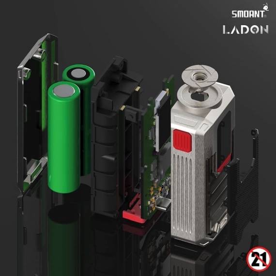 Smoant Ladon AIO 2in1 Box Kit - новый мод и танк с возможностью обслуживания...