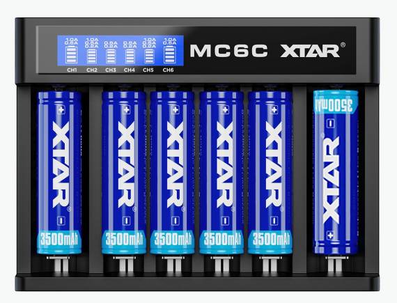 XTAR MC4S Charger и XTAR MC6C Charger - парочка автоматических ЗУ...