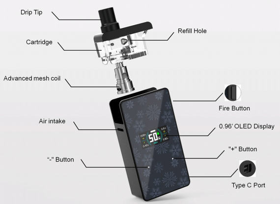 Snowwolf P50 kit - полюбившаяся угловатость...
