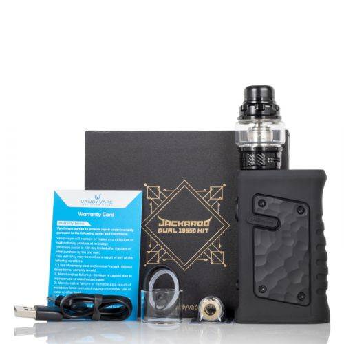 Vandy Vape JACKAROO DUAL kit - плюс одна банка и разъем для зарядки...