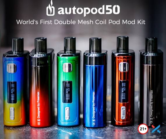 Freemax Autopod50 POD mod kit - глянец и пестрые цвета...