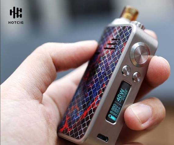 Hotcig MARVEL 40 POD Kit - honeycomb, +10Вт и новый испаритель...