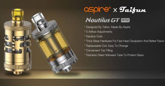 Aspire Nautilus GT Mini - когда мини значит еще интереснее...