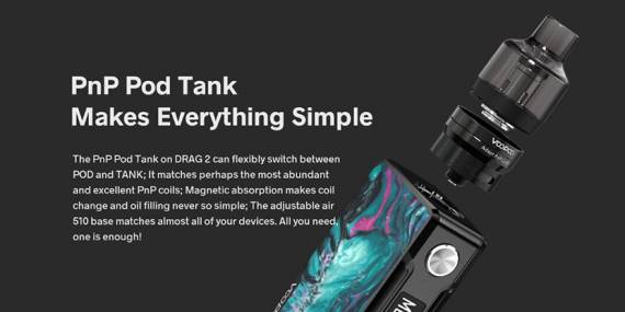 VOOPOO Drag 2 Refresh Edition & VOOPOO Drag Mini Refresh Edition kits - освежили, ничего не скажешь...