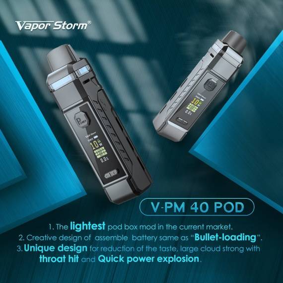 Vapor Storm V-PM 40 kit - вернулись с новинками...