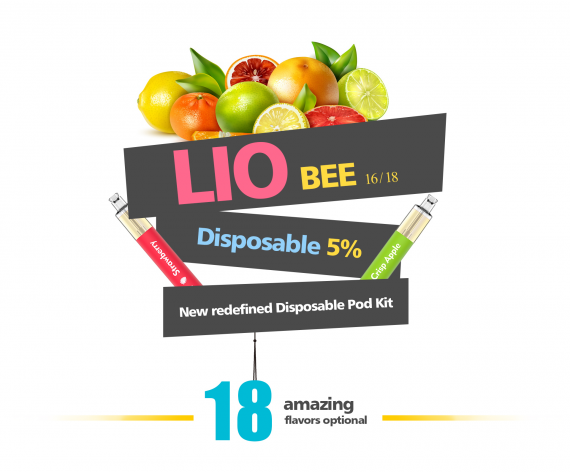 IJOY LIO Bee 16 / 18 disposable kits - два оноразовых набора с приличным запасом жижи...