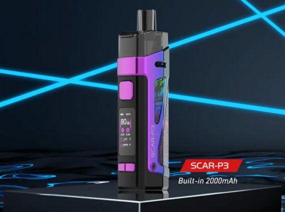 Smok SCAR-P3 - мощный под-мод на встроенной АКБ...
