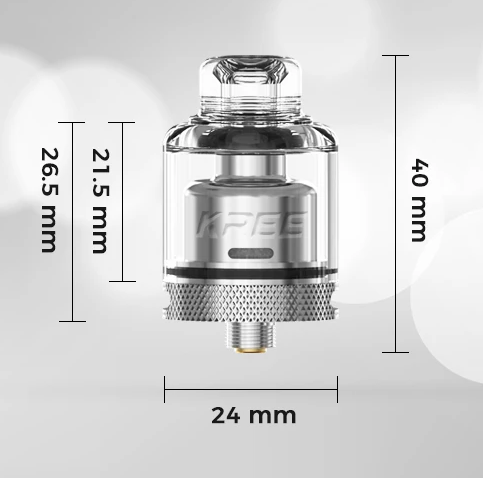 Gas Mods Kree 24 RTA - из сигаретника в односпиральные баки...