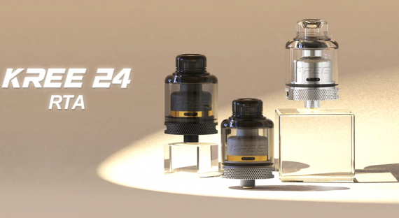 Gas Mods Kree 24 RTA - из сигаретника в односпиральные баки...