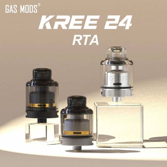 Gas Mods Kree 24 RTA - из сигаретника в односпиральные баки...