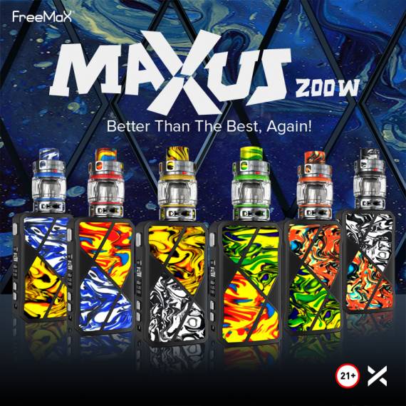 Freemax Maxus 200W Kit - я шут я арлекин, я просто смех...