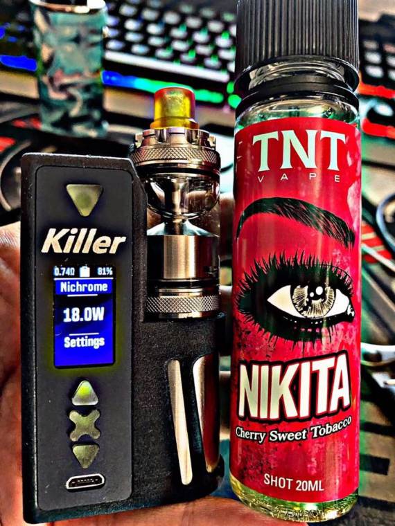 Galactika Katana Killer DNA75C - стики становятся все популярнее...