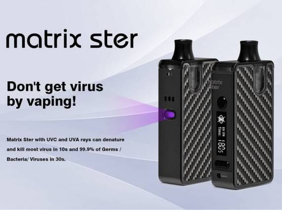 Aaavape Matrix Ster POD - под-мод с фукцией дизинфекции...