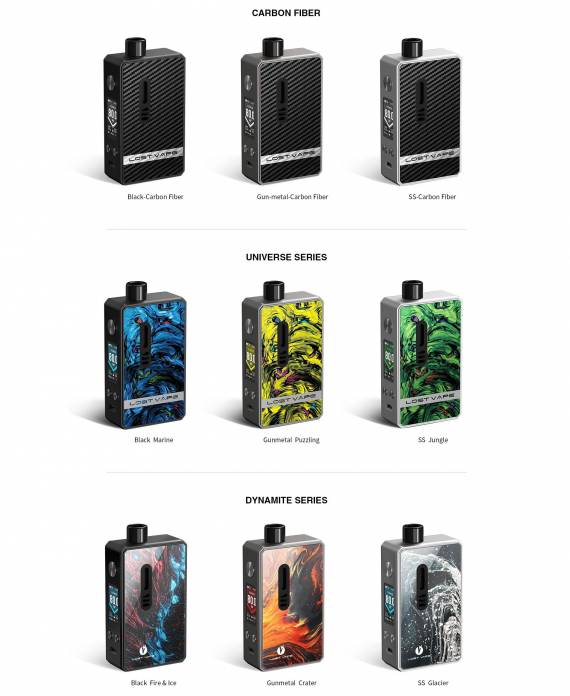 Новые старые предложения - Aspire MIXX и Lost Vape GEMINI Hybrid 80W Pod System...