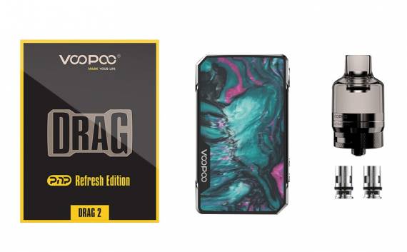 VOOPOO Drag 2 Platinum Refresh Edition & VOOPOO Drag Mini Platinum Refresh Edition kits - продолжают освежать...