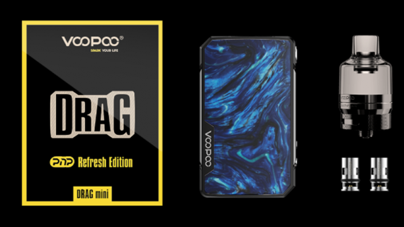 VOOPOO Drag 2 Platinum Refresh Edition & VOOPOO Drag Mini Platinum Refresh Edition kits - продолжают освежать...