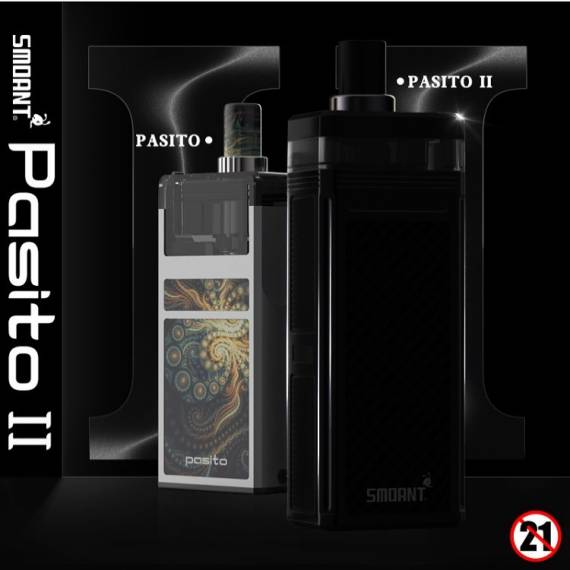 Smoant Pasito 2 Pod system kit - остепенился и прибавил по всем характеристикам...