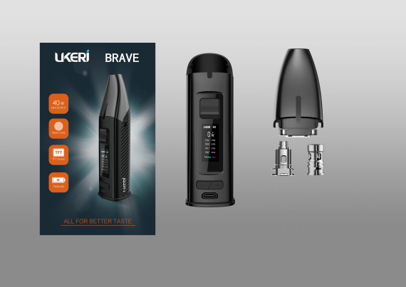 Ukeri Brave Pod kit - один из самых дешевых под-модов...
