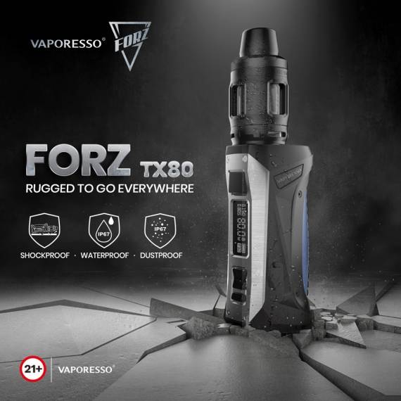 Vaporesso FORZ TX80 kit - у аегиса появился достойный конкурент...