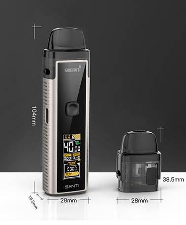 Smoant Santi Pod Mod kit - симпатично, фукционально и доступно...