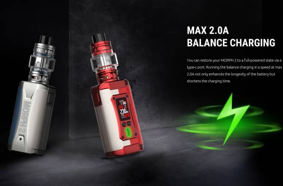 Smok MORPH 2 kit - очередной флагман с обновленным TFV...