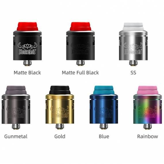 Hellvape Hellbeast RDA - адский зверь с ассиметричными стойками...