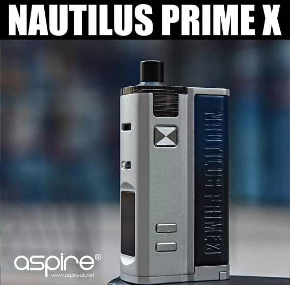 Aspire Nautilus Prime X 18650 Pod System - пара космитических, но существенных, изменений...
