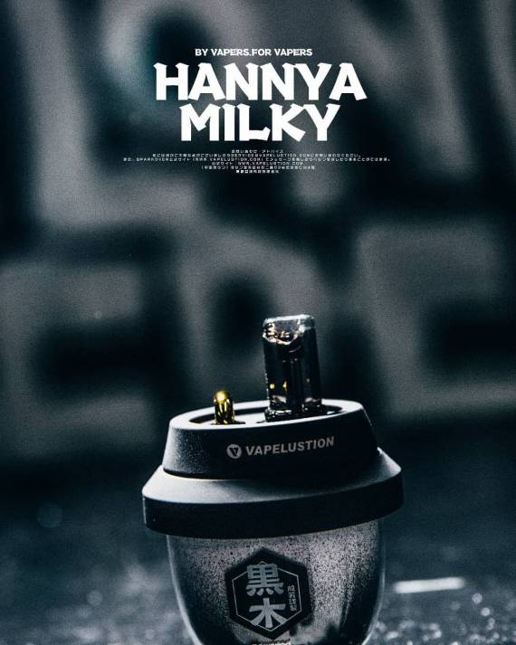 Vapelustion Hannya Milky Pod kit - хотите выделиться, пожалуйста...