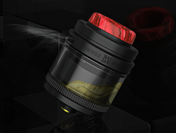 Wotofo Profile M RTA - самый мелкий в линейке, да еще и непроливаемый...