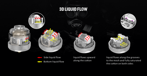 Damn Vape Doom X Mesh RTA - умный апгрейд...