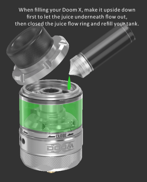 Damn Vape Doom X Mesh RTA - умный апгрейд...