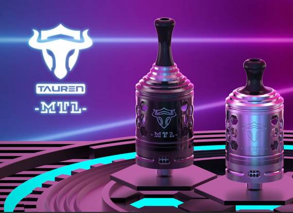 THC Tauren MTL RTA - кольчуга и интересная регулировка обдува...