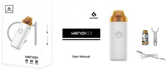 GeekVape Wenax C1 Pod kit - симпатичное завершение года. 