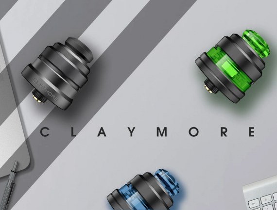 Yachtvape Claymore RDA - односпиральная «лакшери» непроливайка